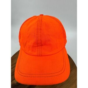 Crown Cap Orange Sportsman Polyester Hunting Cap Men's Adjustable Strap‎